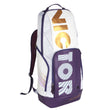 Load image into Gallery viewer, Victor x Tai Tzu Ying Professional Badminton Backpack BR3825TTY AJ (White/Purple) 2024