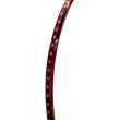 Load image into Gallery viewer, Hundred Nuclear 72 Badminton Racket (Dark Red/Black/Gold)