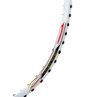 Load image into Gallery viewer, Hundred Power Ray 900 Badminton Racket Prestrung (White/Royal Blue)