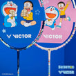 Load image into Gallery viewer, Victor x Doraemon 2 Badminton Rackets Set Pink/Blue 4U