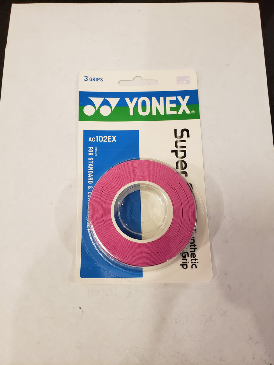 Yonex Super Grip Badminton / Tennis Overgrip AC 102-3 (3 wraps)