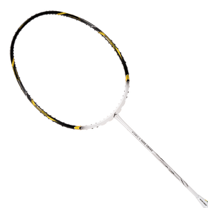 Hundred Atomic X Dark Sword Badminton Racket (White/Black)