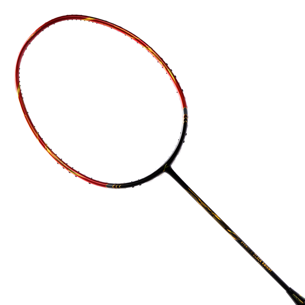 Hundred Atomic X Black Knight Badminton Racket (Black/Red ...