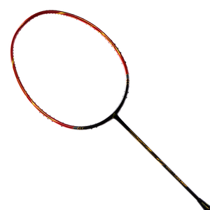 Hundred Atomic X Black Knight Badminton Racket (Black/Red)