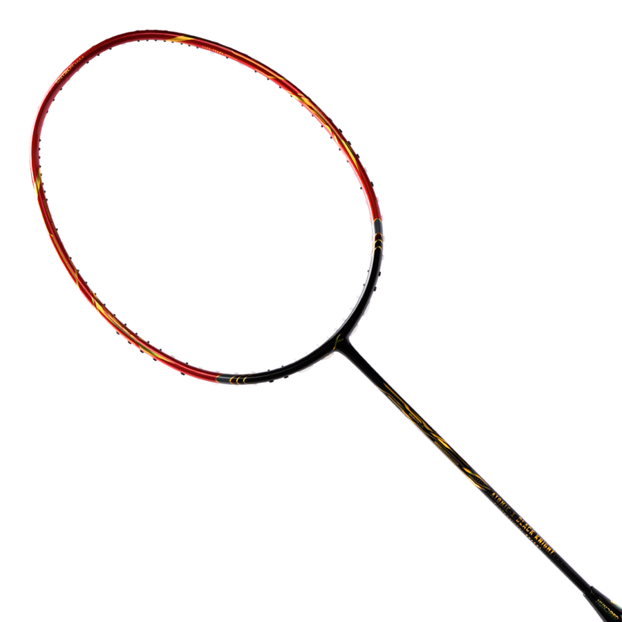 Hundred Atomic X Black Knight Badminton Racket (Black/Red)