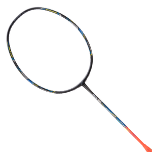 Hundred Battle 600 Badminton Racket (Dark Grey/Orange/Silver)