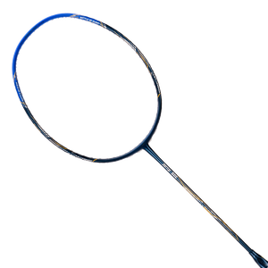 Hundred Battle 600 Badminton Racket (Navy/Gold/Blue)
