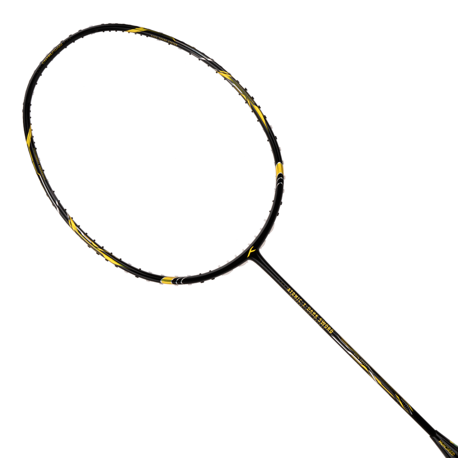 Hundred Atomic X Dark Sword Badminton Racket (Black)