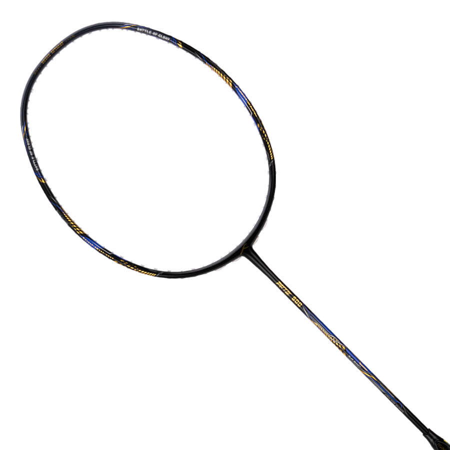 Hundred Battle 600 Badminton Racket (Black/Gold/Blue)
