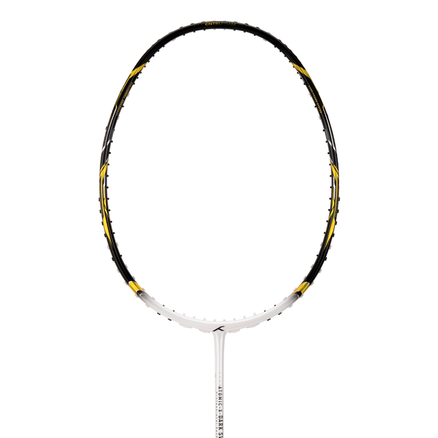 Hundred Atomic X Dark Sword Badminton Racket (White/Black)