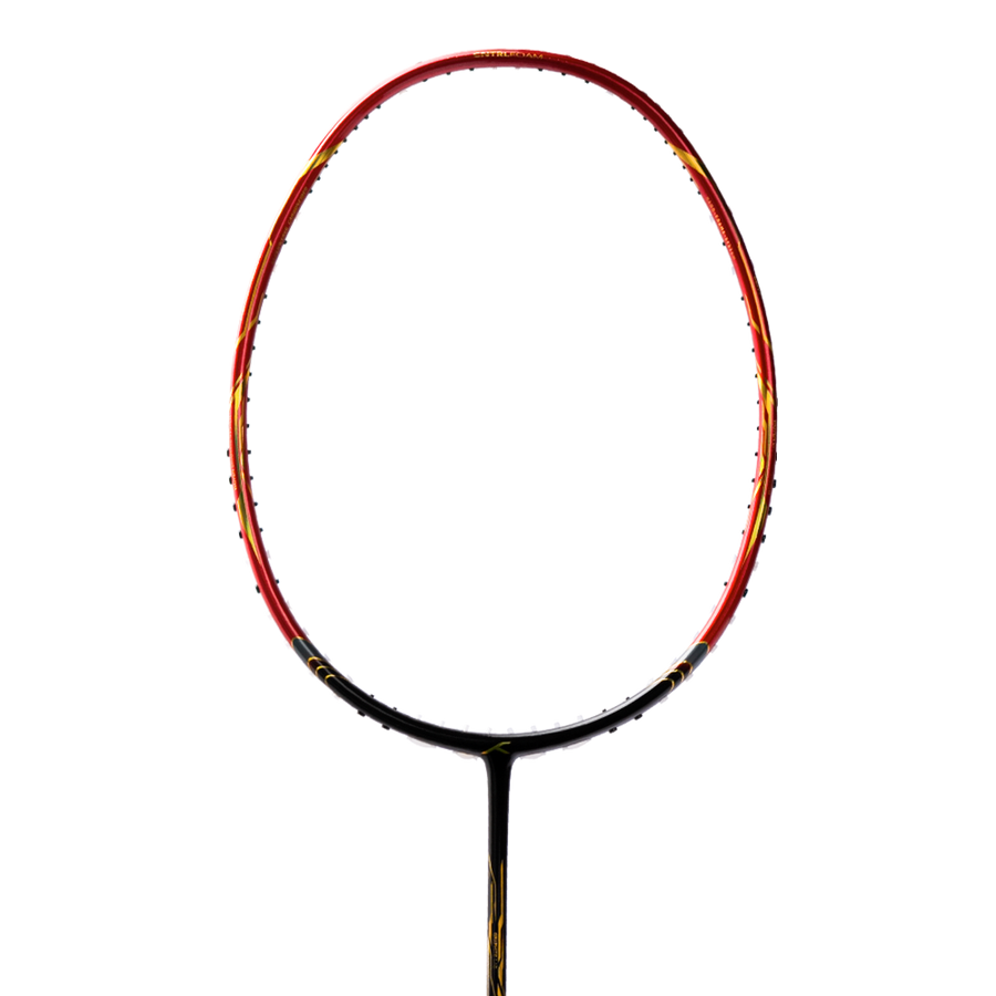 Hundred Atomic X Black Knight Badminton Racket (Black/Red)