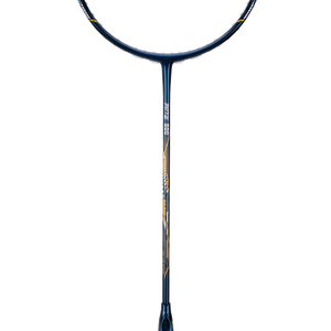 Hundred Battle 600 Badminton Racket (Navy/Gold/Blue)