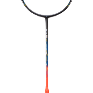 Hundred Battle 600 Badminton Racket (Dark Grey/Orange/Silver)