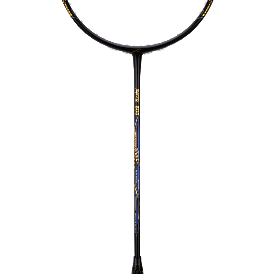 Hundred Battle 600 Badminton Racket (Black/Gold/Blue)