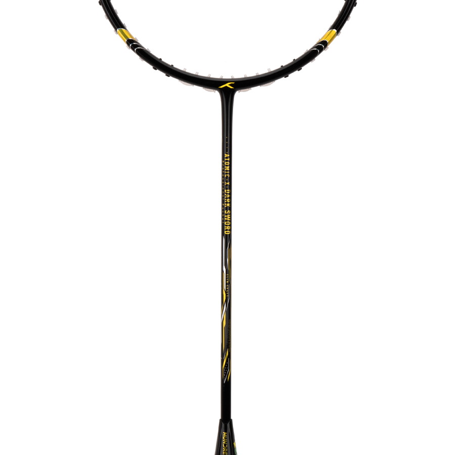 Hundred Atomic X Dark Sword Badminton Racket (Black)