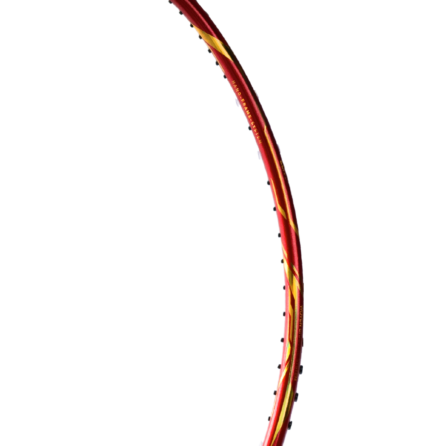 Hundred Atomic X Black Knight Badminton Racket (Black/Red)