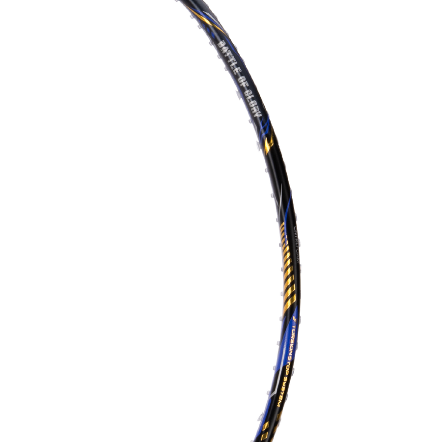 Hundred Battle 600 Badminton Racket (Black/Gold/Blue)