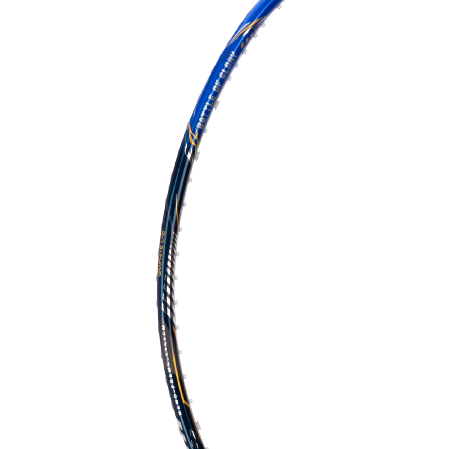 Hundred Battle 600 Badminton Racket (Navy/Gold/Blue)