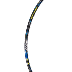 Hundred Battle 600 Badminton Racket (Dark Grey/Orange/Silver)