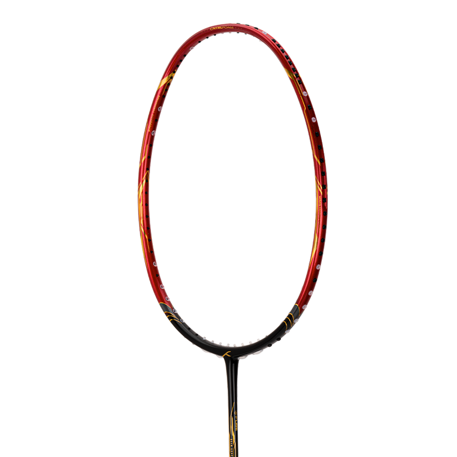 Hundred Atomic X Black Knight Badminton Racket (Black/Red)