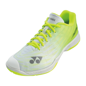 2023 Yonex Power Cushion Aerus Z2 Unisex Wide Badminton Shoes (Grey/Yellow)