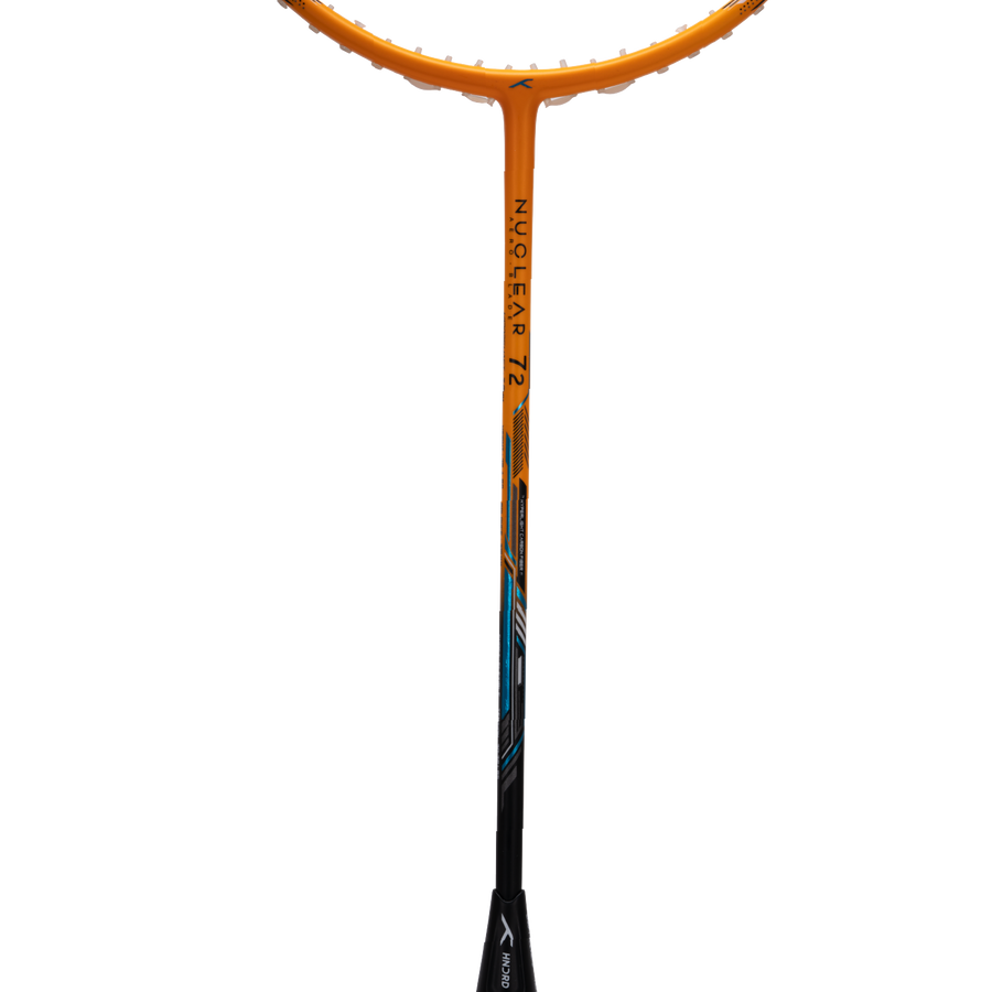 Hundred Nuclear 72 Badminton Racket (Orange/Black/Blue)