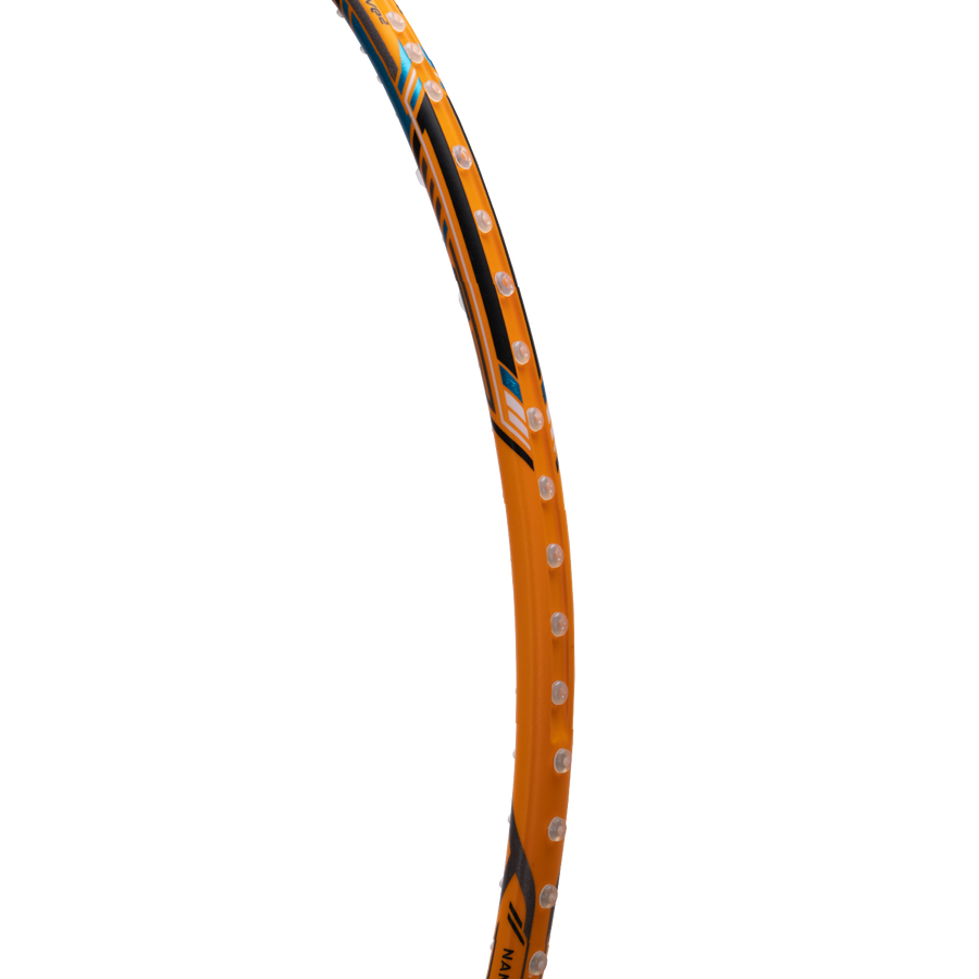 Hundred Nuclear 72 Badminton Racket (Orange/Black/Blue)