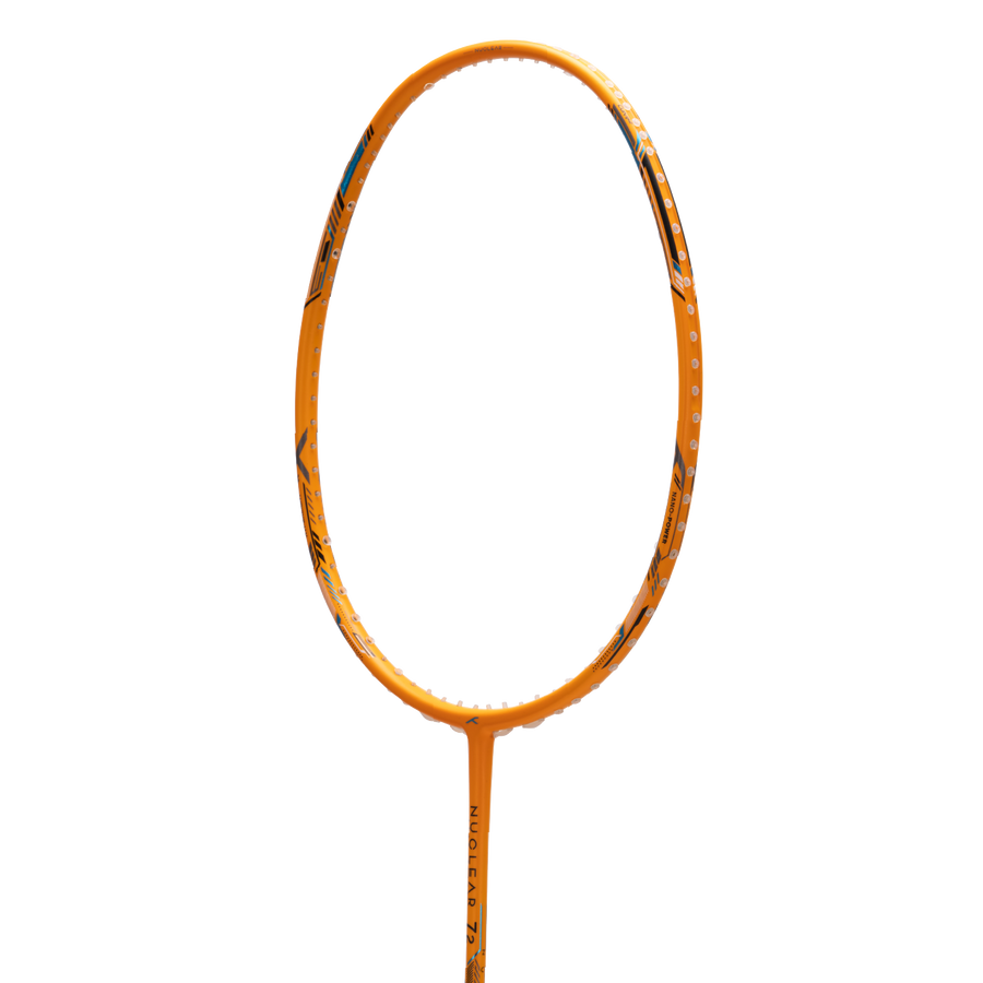 Hundred Nuclear 72 Badminton Racket (Orange/Black/Blue)