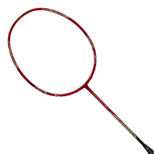 Hundred Nuclear 72 Badminton Racket (Dark Red/Black/Gold)