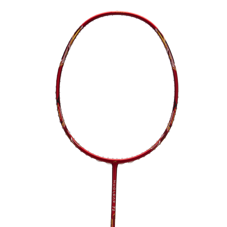 Hundred Nuclear 72 Badminton Racket (Dark Red/Black/Gold)
