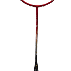 Hundred Nuclear 72 Badminton Racket (Dark Red/Black/Gold)