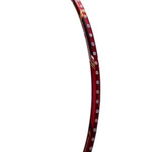 Hundred Nuclear 72 Badminton Racket (Dark Red/Black/Gold)