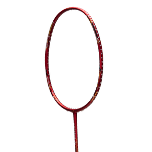 Hundred Nuclear 72 Badminton Racket (Dark Red/Black/Gold)