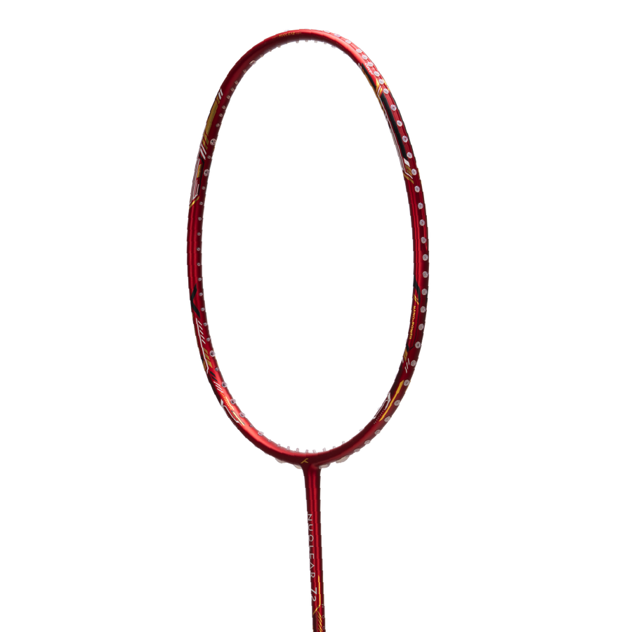 Hundred Nuclear 72 Badminton Racket (Dark Red/Black/Gold)