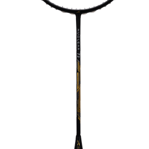 Hundred Nuclear 72 Badminton Racket (Black/Gold/Grey)