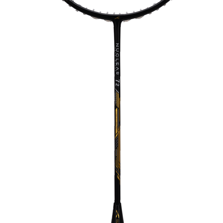 Hundred Nuclear 72 Badminton Racket (Black/Gold/Grey)