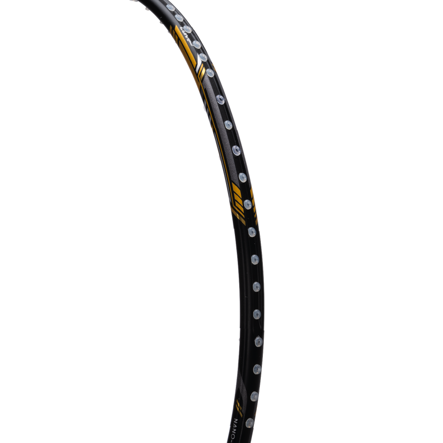 Hundred Nuclear 72 Badminton Racket (Black/Gold/Grey)