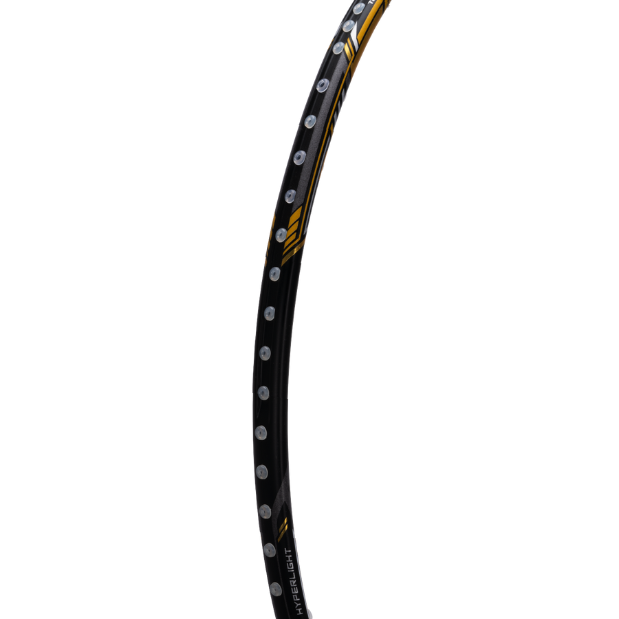 Hundred Nuclear 72 Badminton Racket (Black/Gold/Grey)