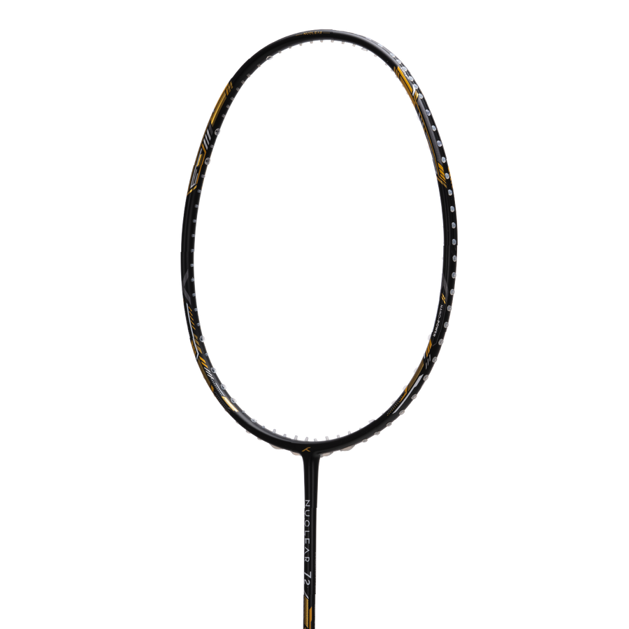 Hundred Nuclear 72 Badminton Racket (Black/Gold/Grey)