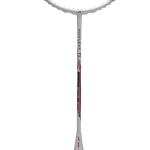 Hundred Nuclear 72 Badminton Racket (White/Red/Black)