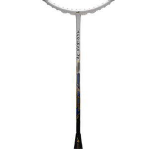 Hundred Nuclear 72 Badminton Racket (White/Black/Blue)