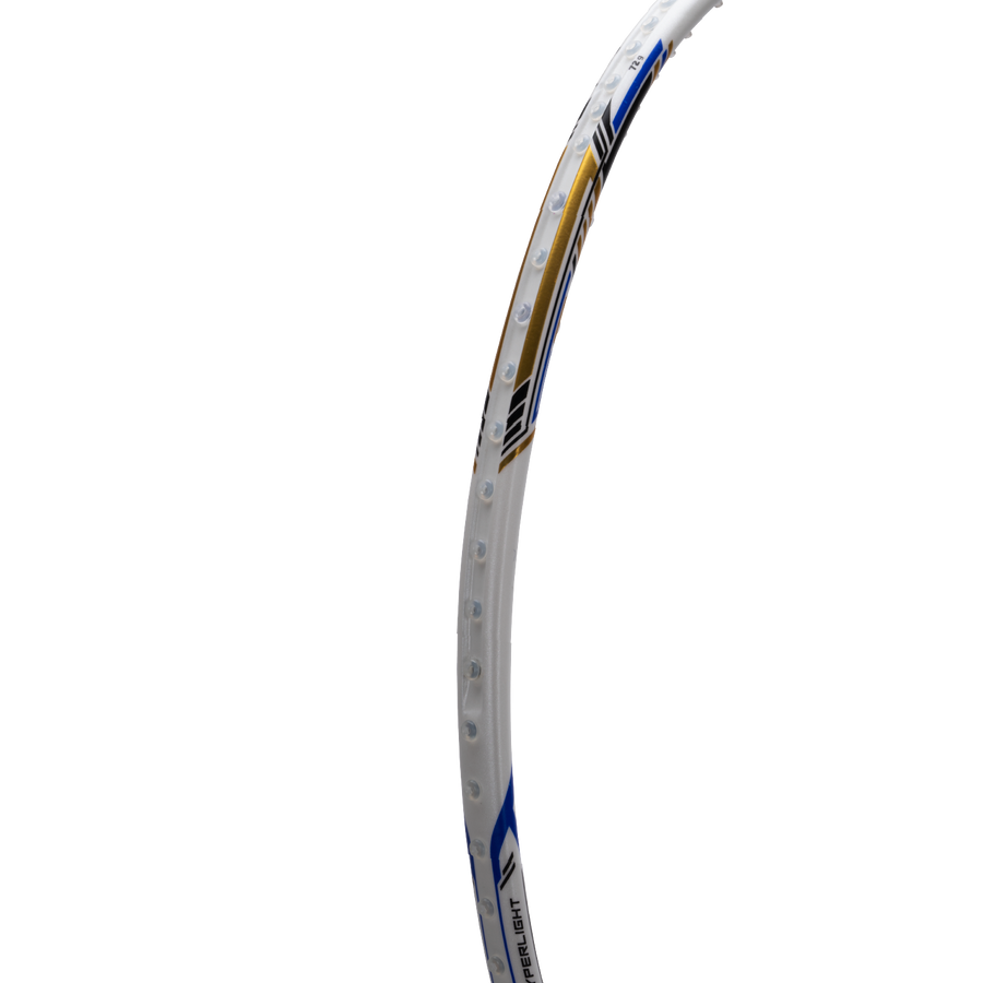 Hundred Nuclear 72 Badminton Racket (White/Black/Blue)