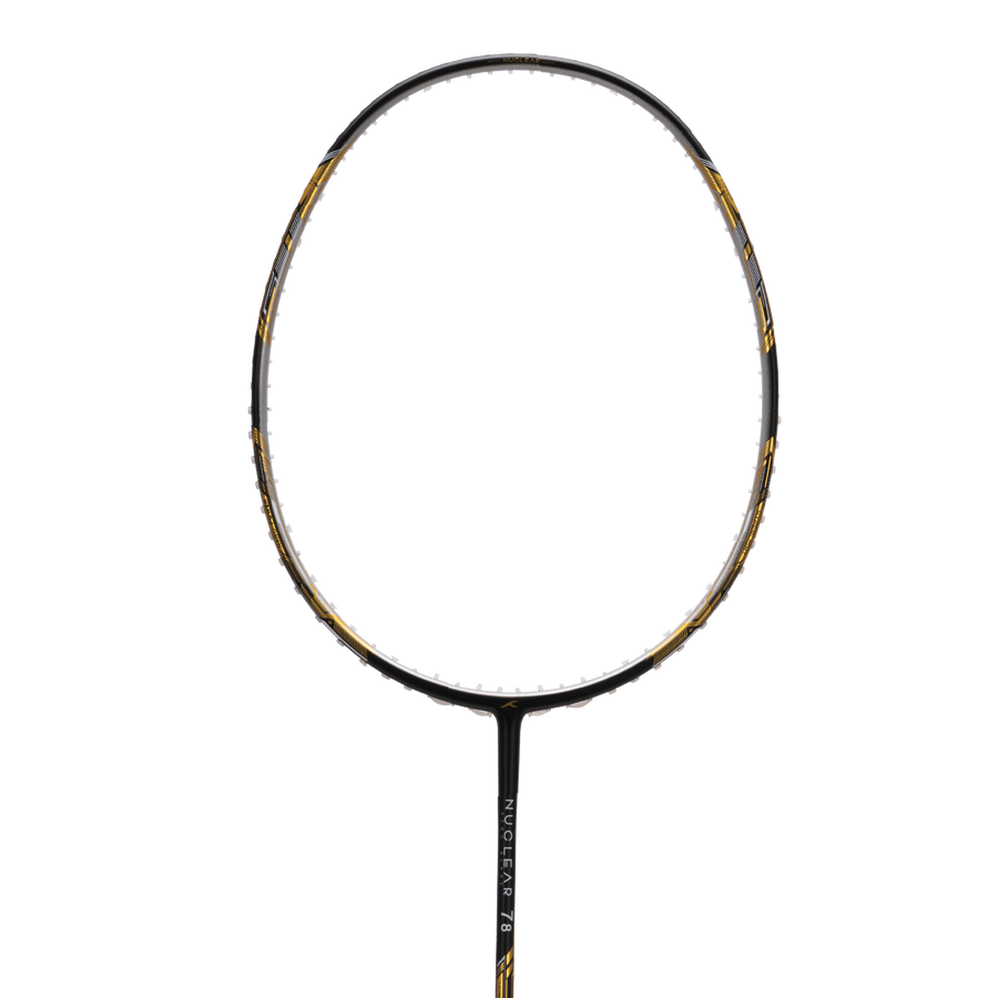 Hundred Nuclear 78 Badminton Racket (Black/Gold)
