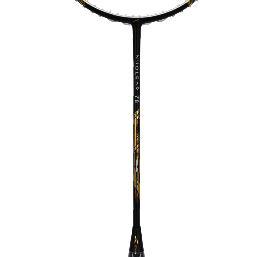 Hundred Nuclear 78 Badminton Racket (Black/Gold)