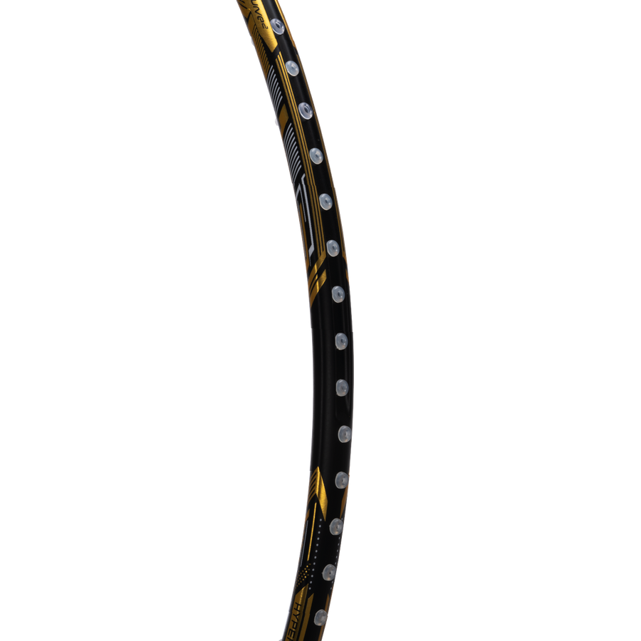 Hundred Nuclear 78 Badminton Racket (Black/Gold)