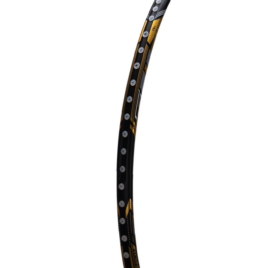 Hundred Nuclear 78 Badminton Racket (Black/Gold)