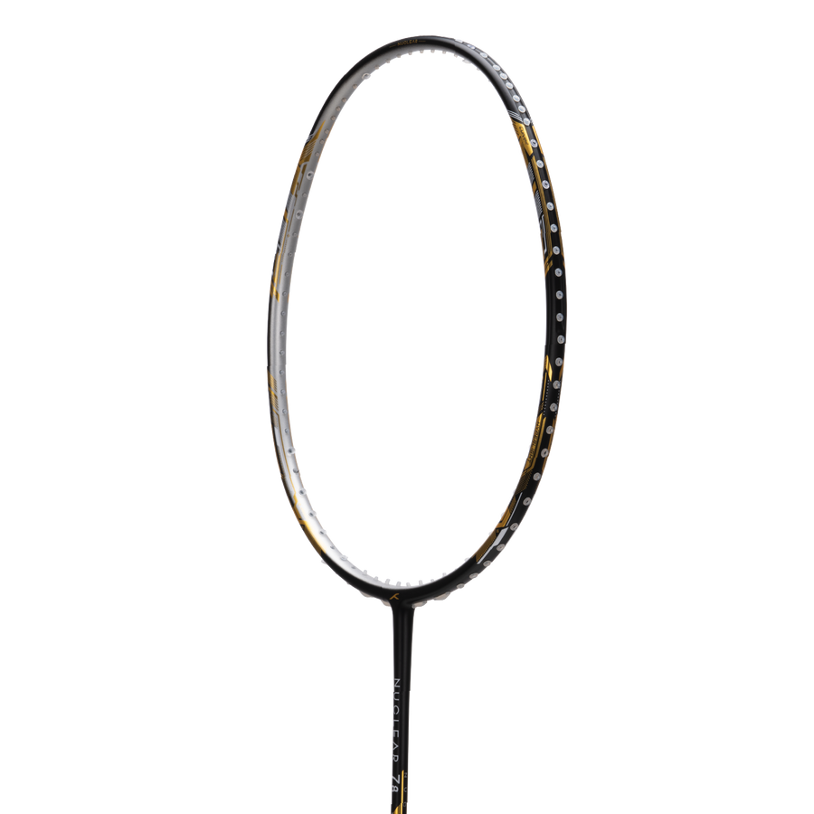 Hundred Nuclear 78 Badminton Racket (Black/Gold)