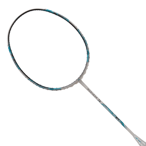 Hundred Nuclear 78 Badminton Racket (White/Blue)