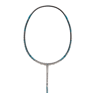 Hundred Nuclear 78 Badminton Racket (White/Blue)