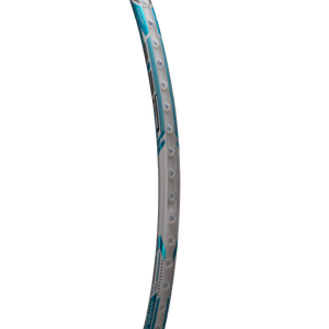 Hundred Nuclear 78 Badminton Racket (White/Blue)